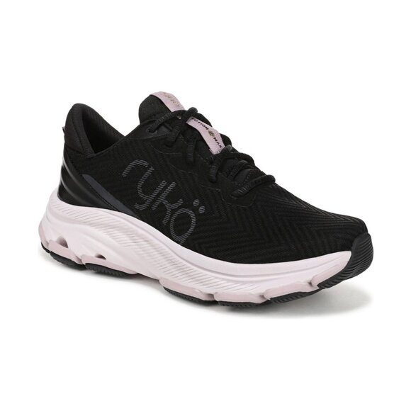 Ryka Womens Devotion X Max RS Walking Lace Up Sneakers Black Size 10 NIB - Picture 1 of 3